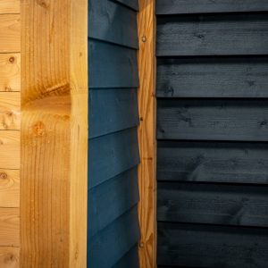 Houten gevelbekleding