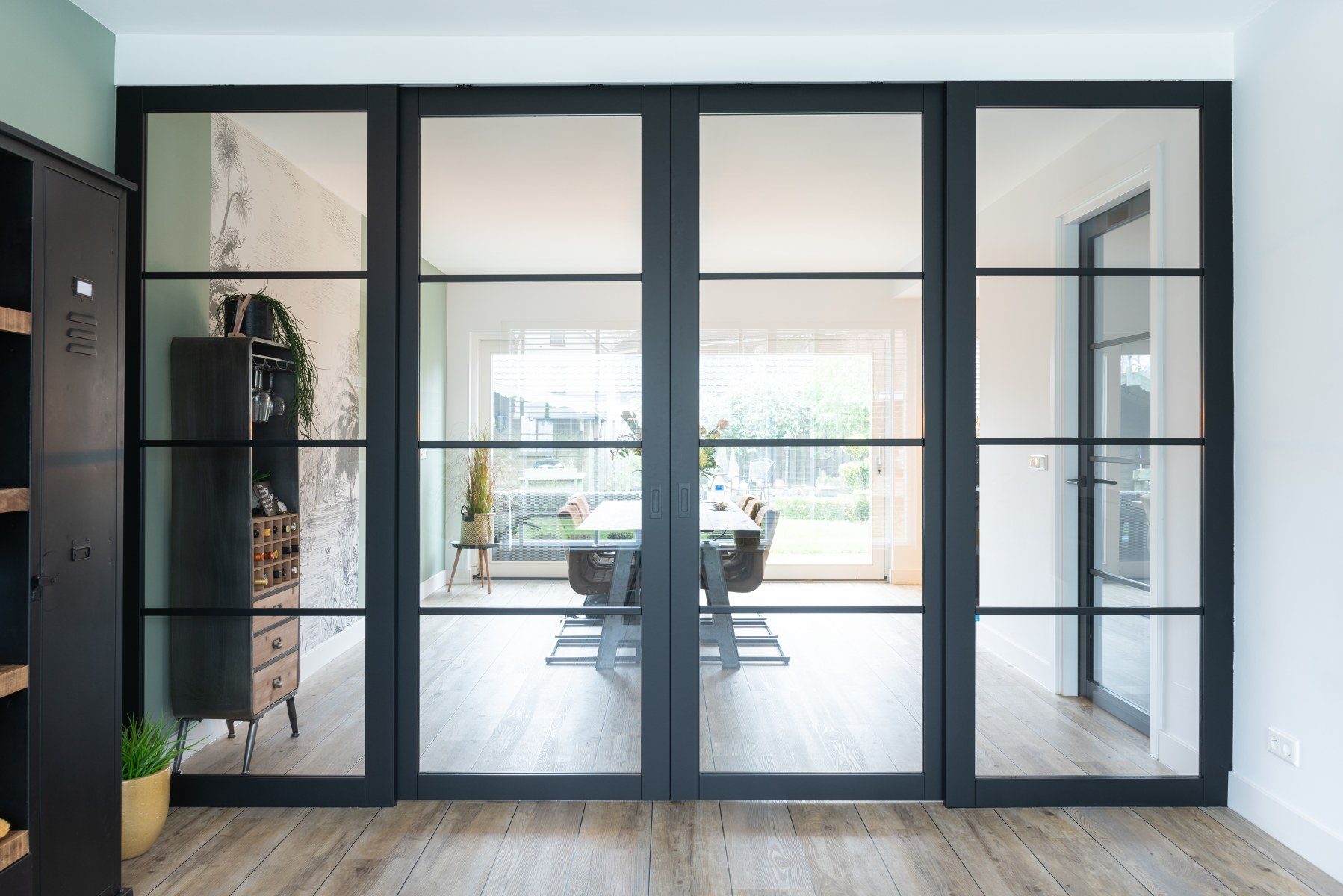Taatsdeur staallook Albo deuren met glas