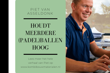 Piet van Asseldonk, collega van de week