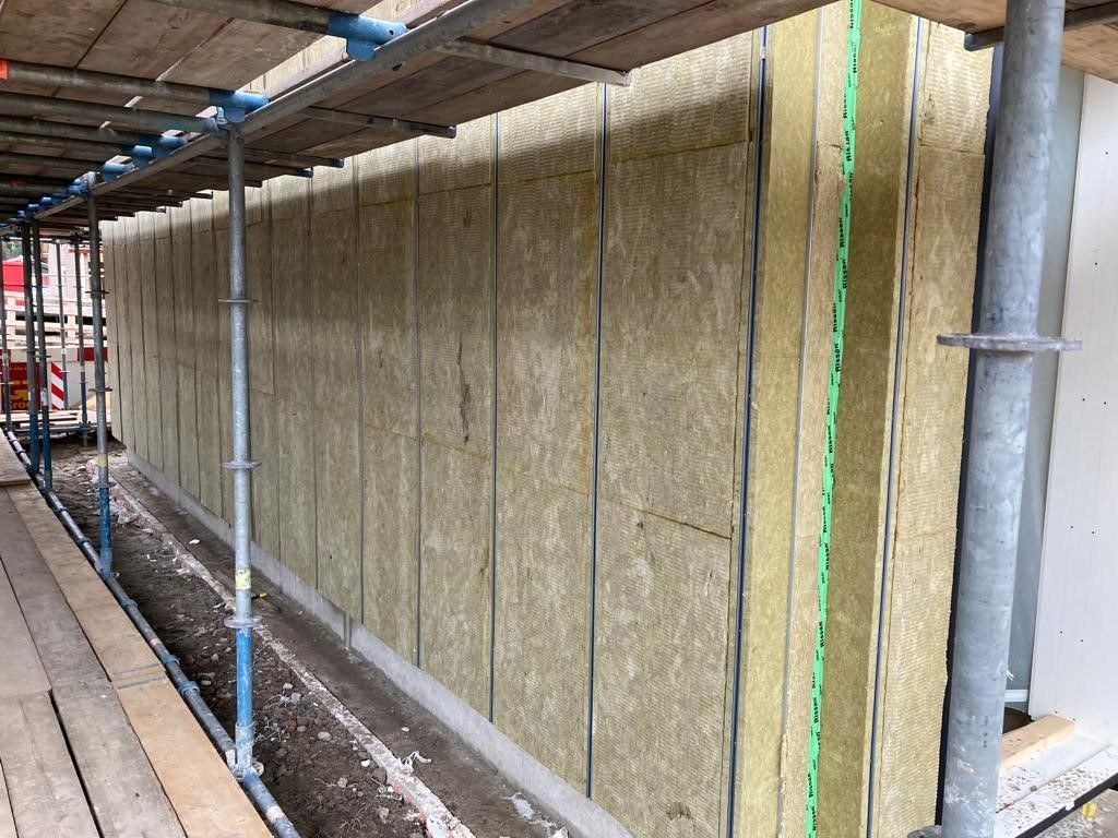 Rockwool isolatie project