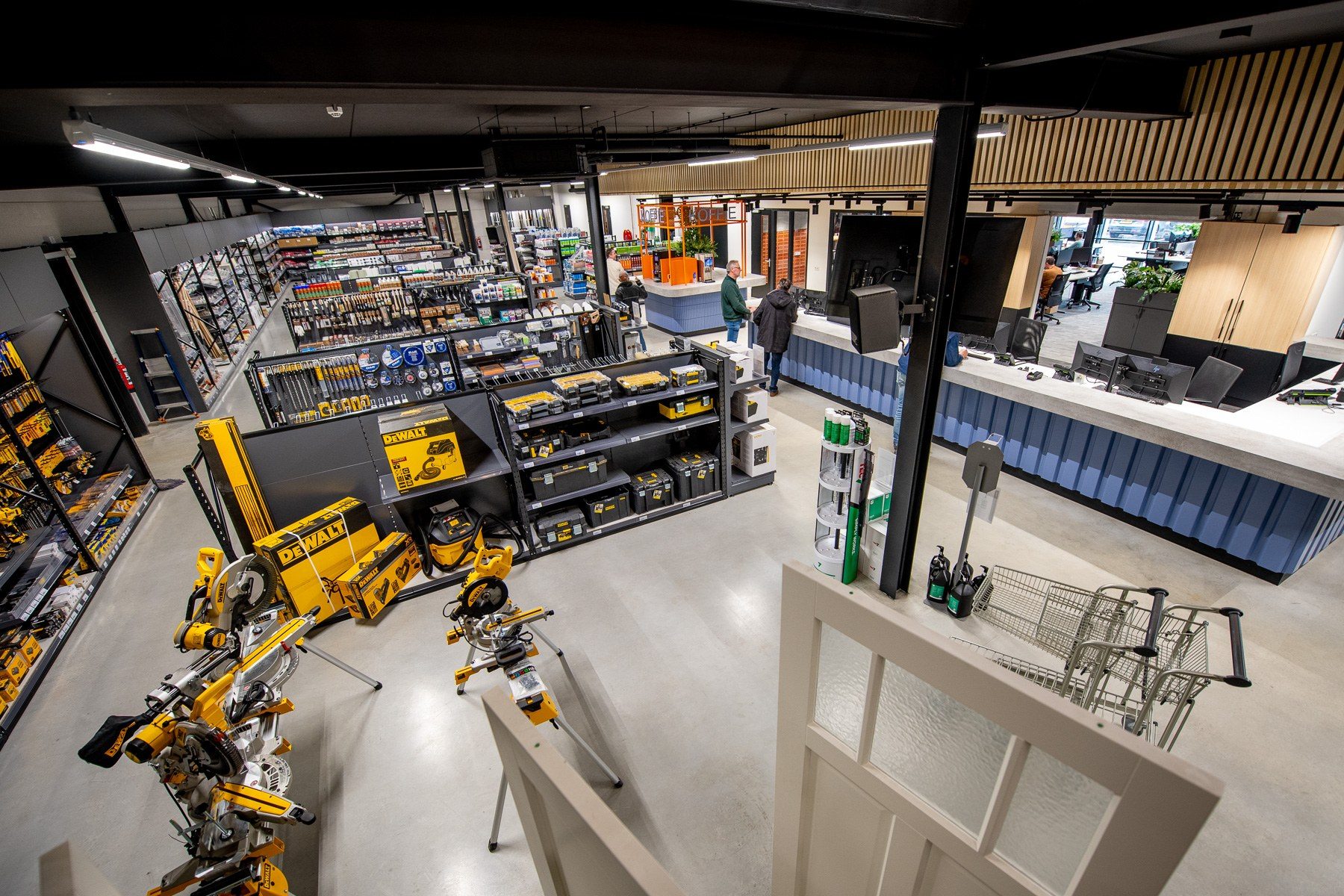 Erp bouwmaterialen shop