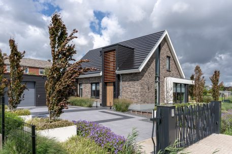 houten gevelbekleding cape cod op huis